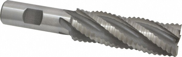 Value Collection 723-5796 Square End Mill: 1 Dia, 3 LOC, 3/4 Shank Dia, 5-1/4 OAL, 5 Flutes, Cobalt Image