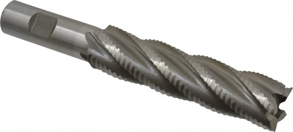 Value Collection 723-5797 Square End Mill: 1 Dia, 4 LOC, 3/4 Shank Dia, 6-1/4 OAL, 5 Flutes, Cobalt Image