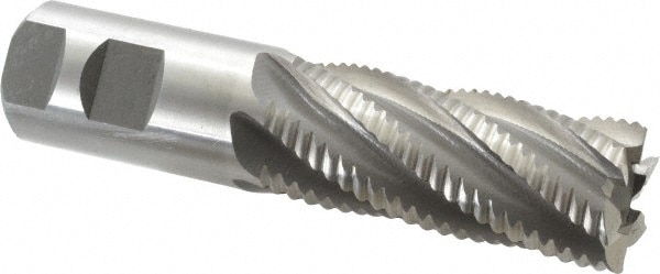 Value Collection 723-5838 Square End Mill: 1-1/4 Dia, 3 LOC, 1-1/4 Shank Dia, 5-1/2 OAL, 6 Flutes, Cobalt Image