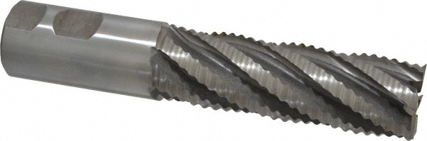 Value Collection 723-5841 Square End Mill: 1-1/4 Dia, 4 LOC, 1-1/4 Shank Dia, 6-1/2 OAL, 6 Flutes, Cobalt Image