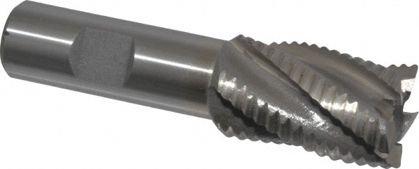 Value Collection 723-5794 Square End Mill: 1 Dia, 1-1/2 LOC, 3/4 Shank Dia, 3-3/4 OAL, 5 Flutes, Cobalt Image