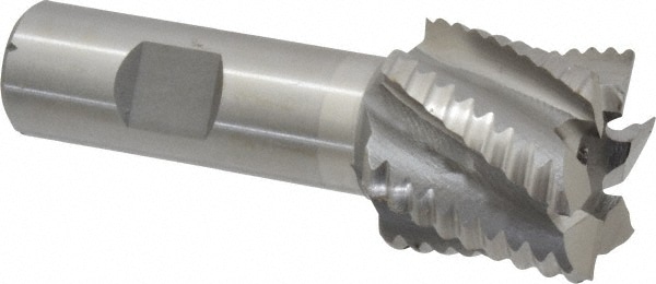 Value Collection 723-5826 Square End Mill: 1-1/4 Dia, 1-1/8 LOC, 3/4 Shank Dia, 3-3/8 OAL, 6 Flutes, Cobalt Image