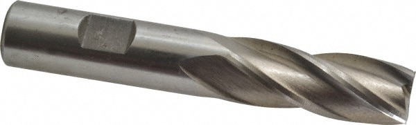 Value Collection 720-3213 Square End Mill: 5/8 Dia, 1-5/8 LOC, 5/8 Shank Dia, 3-3/4 OAL, 4 Flutes, High Speed Steel Image