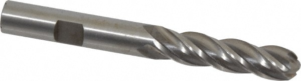 Value Collection 320-3728 Ball End Mill: 0.375" Dia, 1.5" LOC, 4 Flute, High Speed Steel Image