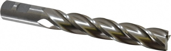 Value Collection 720-3265 Square End Mill: 7/8 Dia, 5 LOC, 7/8 Shank Dia, 7-1/4 OAL, 4 Flutes, High Speed Steel Image