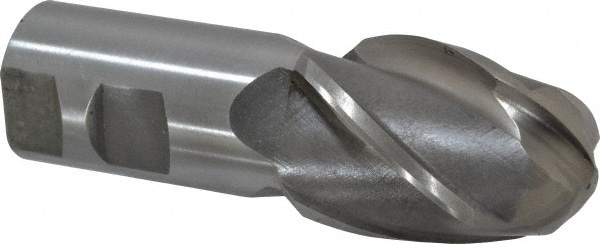 Value Collection 320-3795 Ball End Mill: 1.5" Dia, 2" LOC, 4 Flute, High Speed Steel Image