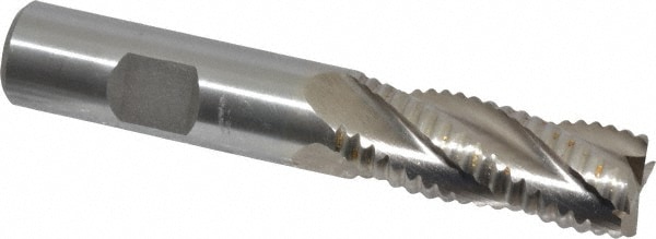 Value Collection 724-0146 Square End Mill: 5/8 Dia, 1-5/8 LOC, 5/8 Shank Dia, 3-3/4 OAL, 4 Flutes, Cobalt Image