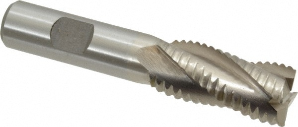 Value Collection 724-0167 Square End Mill: 3/4 Dia, 1-5/8 LOC, 5/8 Shank Dia, 3-3/4 OAL, 4 Flutes, Cobalt Image