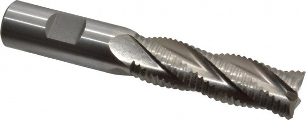 Value Collection 724-0191 Square End Mill: 3/4 Dia, 2-1/2 LOC, 3/4 Shank Dia, 4-5/8 OAL, 4 Flutes, Cobalt Image