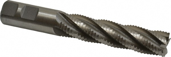 Value Collection 724-0224 Square End Mill: 7/8 Dia, 3-1/2 LOC, 7/8 Shank Dia, 5-3/4 OAL, 5 Flutes, Cobalt Image