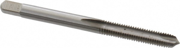 Spiral Point Tap: #10-32, UNF, 2 Flutes, Plug, 2B, High Speed Steel, Bright Finish