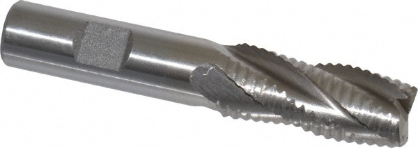 Value Collection 724-0164 Square End Mill: 11/16 Dia, 1-5/8 LOC, 5/8 Shank Dia, 3-3/4 OAL, 4 Flutes, Cobalt Image