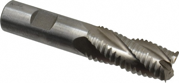 Value Collection 724-0200 Square End Mill: 13/16 Dia, 1-7/8 LOC, 3/4 Shank Dia, 4-1/8 OAL, 4 Flutes, Cobalt Image