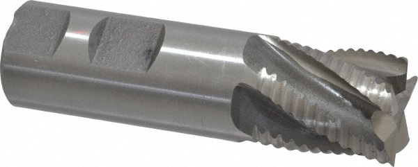 Value Collection 724-0254 Square End Mill: 1 Dia, 1-1/8 LOC, 1 Shank Dia, 3-5/8 OAL, 5 Flutes, Cobalt Image