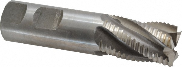 Value Collection 724-0257 Square End Mill: 1 Dia, 1-5/8 LOC, 1 Shank Dia, 4-1/8 OAL, 5 Flutes, Cobalt Image