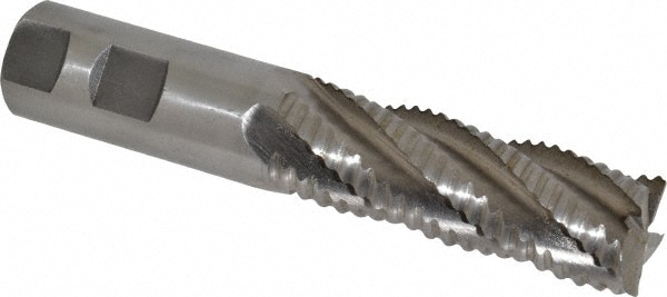 Value Collection 724-0266 Square End Mill: 1 Dia, 3 LOC, 1 Shank Dia, 5-1/2 OAL, 5 Flutes, Cobalt Image