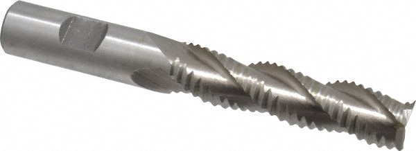 Value Collection 723-4490 Square End Mill: 5/8 Dia, 2-1/2 LOC, 5/8 Shank Dia, 4-5/8 OAL, 3 Flutes, Cobalt Image