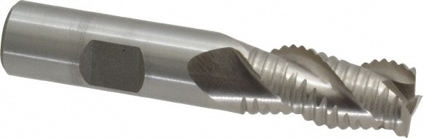 Value Collection 723-4478 Square End Mill: 5/8 Dia, 1-1/4 LOC, 5/8 Shank Dia, 3-3/8 OAL, 3 Flutes, Cobalt Image