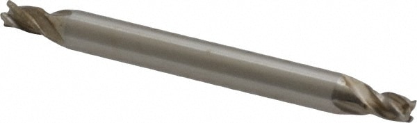 Value Collection 723-4308 Square End Mill: 1/8 Dia, 3/16 LOC, 3/16 Shank Dia, 2 OAL, 4 Flutes, Cobalt Image