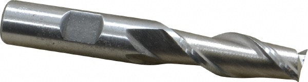 Value Collection 720-1526 Square End Mill: 1/2 Dia, 1-1/4 LOC, 1/2 Shank Dia, 3-1/4 OAL, 2 Flutes, High Speed Steel Image