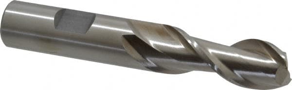 Value Collection 720-1531 Square End Mill: 5/8 Dia, 1-5/8 LOC, 5/8 Shank Dia, 3-3/4 OAL, 2 Flutes, High Speed Steel 
