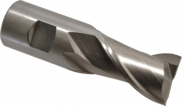 Value Collection 720-1559 Square End Mill: 1-1/4 Dia, 2 LOC, 1-1/4 Shank Dia, 4-1/2 OAL, 2 Flutes, High Speed Steel Image