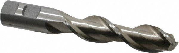 Value Collection 720-1545 Square End Mill: 7/8 Dia, 3-1/2 LOC, 7/8 Shank Dia, 5-3/4 OAL, 2 Flutes, High Speed Steel Image