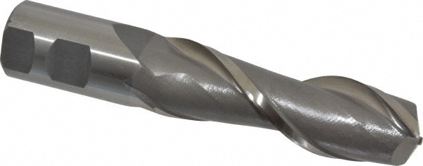 Value Collection 720-1561 Square End Mill: 1-1/4 Dia, 4 LOC, 1-1/4 Shank Dia, 6-1/2 OAL, 2 Flutes, High Speed Steel Image