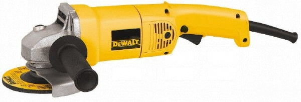 Corded Angle Grinder: 5" Wheel Dia, 10,000 RPM, 5/8-11 Spindle