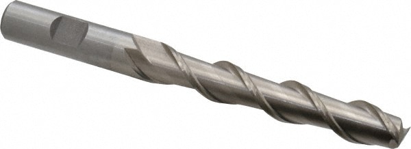 Value Collection 720-1529 Square End Mill: 1/2 Dia, 3 LOC, 1/2 Shank Dia, 5 OAL, 2 Flutes, High Speed Steel Image