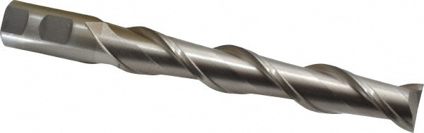 Value Collection 720-1557 Square End Mill: 1 Dia, 6 LOC, 1 Shank Dia, 8-1/2 OAL, 2 Flutes, High Speed Steel Image