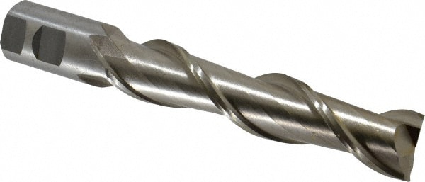 Value Collection 720-1563 Square End Mill: 1-1/4 Dia, 6 LOC, 1-1/4 Shank Dia, 8-1/2 OAL, 2 Flutes, High Speed Steel Image