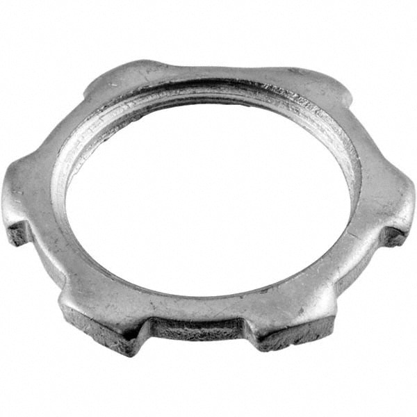 Conduit Fitting Accessories; Accessory Type: Locknut ; For Use With: Hubbell Low Profile Cord Connectors ; Compatible Conduit Size (Decimal Inch): 1