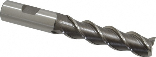 Value Collection 33030 3/4" Diam 3-Flute 45° Cobalt Square Roughing & Finishing End Mill Image