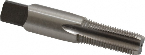 Kennametal 4130653 Standard Pipe Tap: 1/8-27, NPSF, 4 Flutes, High Speed Steel, Bright/Uncoated Image