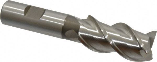 Value Collection 33032 1" Diam 3-Flute 45° Cobalt Square Roughing & Finishing End Mill Image