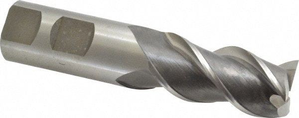 Value Collection 33027 1" Diam 3-Flute 45° Cobalt Square Roughing & Finishing End Mill Image