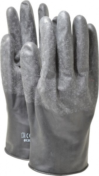 North B131R/10 Chemical Resistant Gloves: X-Large, 13 mil Thick, Butyl, Unsupported 