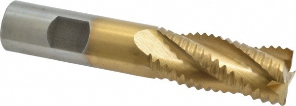 Value Collection 724-1200 Square End Mill: 13/16 Dia, 1-7/8 LOC, 3/4 Shank Dia, 4-1/8 OAL, 4 Flutes, Cobalt Image