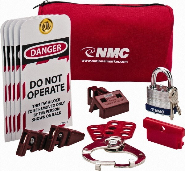 12 Piece Electrical Lockout Kit