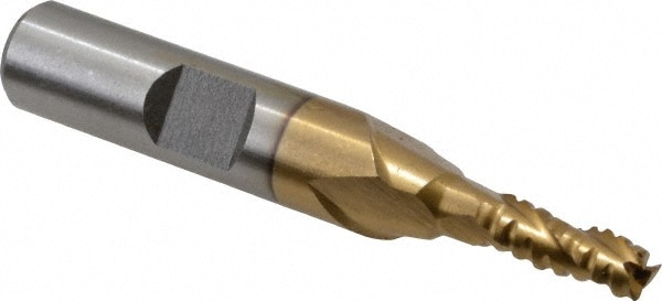 Value Collection 724-5008 3/16" Diam 3-Flute 30° Cobalt Square Roughing & Finishing End Mill Image