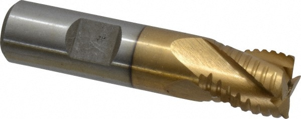 Value Collection 724-5140 5/8" Diam 4-Flute 30° Cobalt Square Roughing & Finishing End Mill Image