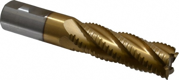 Value Collection 724-5266 1" Diam 5-Flute 30° Cobalt Square Roughing & Finishing End Mill Image