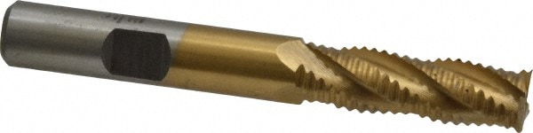 Value Collection 724-1086 Square End Mill: 3/8 Dia, 1-1/8 LOC, 3/8 Shank Dia, 2-15/16 OAL, 4 Flutes, Cobalt Image