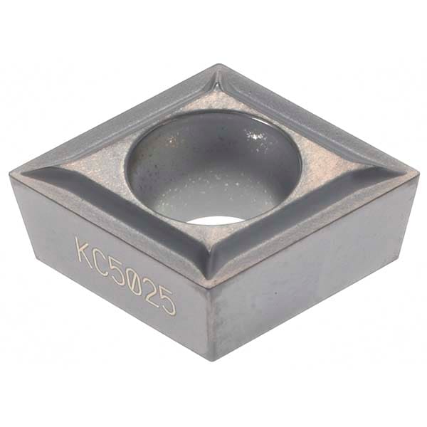 Turning Insert: CCMT32505LF KC5025, Solid Carbide