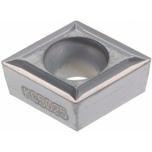 Kennametal - Turning Insert: CCMT3251LF KC5010, Solid Carbide