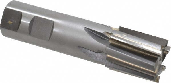 Value Collection 230836 Square End Mill: 1-1/8 Dia, 1-1/4 LOC, 1 Shank Dia, 4-1/4 OAL, 6 Flutes, Carbide-Tipped Image