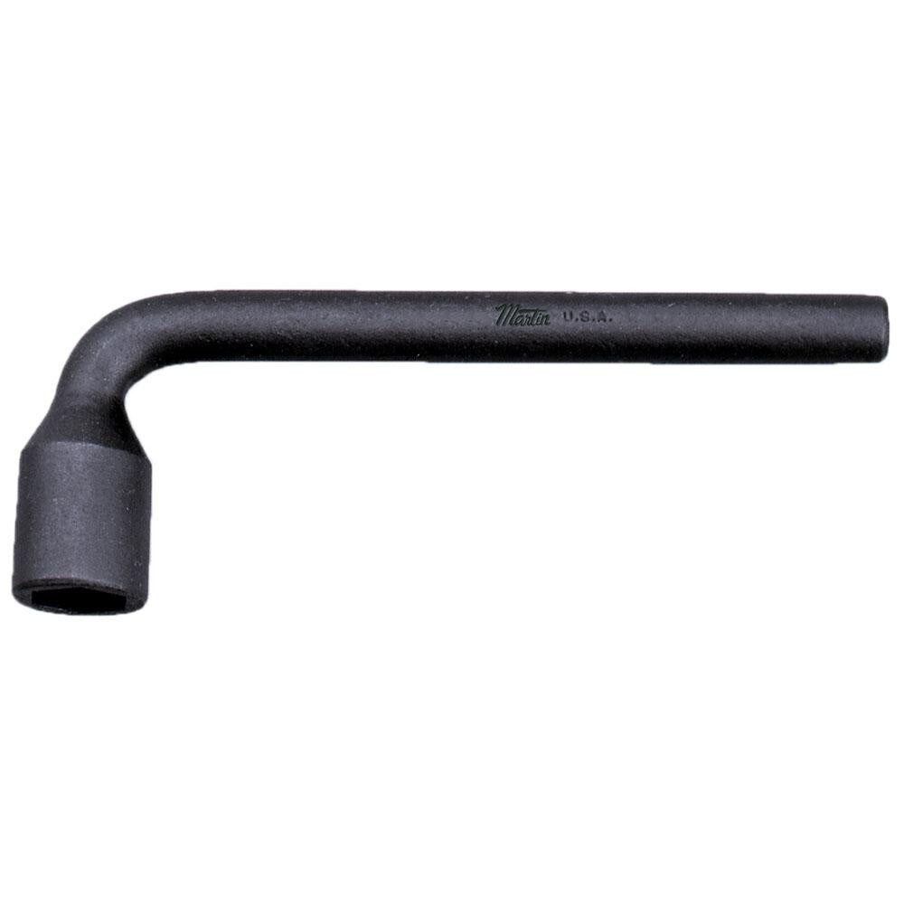 7/16", 4 Point, Black Oxide Coated, 90 ° Offset Socket Wrench