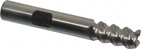 Value Collection C3SRH-2403 3/8" Diam 3-Flute 60° Cobalt Square Roughing & Finishing End Mill Image