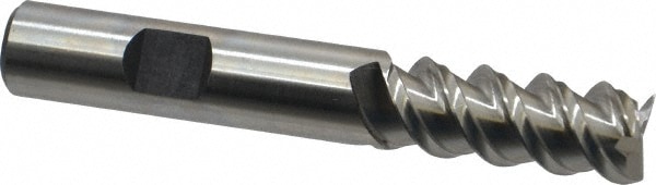 Value Collection C3SRH-3204 1/2" Diam 3-Flute 60° Cobalt Square Roughing & Finishing End Mill Image